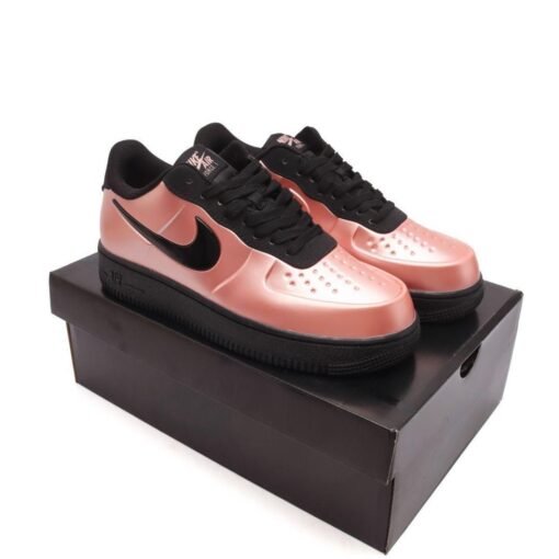 Nike foamposite cup X air force 1 low gold pink