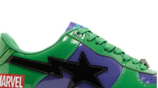 Bape x”marvel bape star , hulk green, purple - Image 4