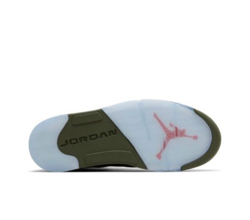Air jordan 5 retro olive x green 2024 - Image 4