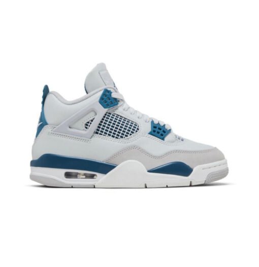 Air jordan retro’4 military bleu, cream