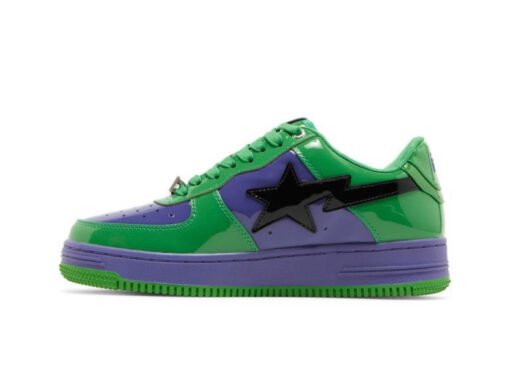 Bape x”marvel bape star , hulk green, purple - Image 2