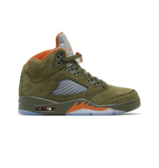 Air jordan 5 retro olive x green 2024 - Image 3